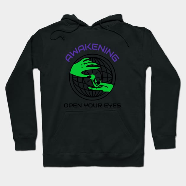 Awakening Hoodie by Vintage Oldschool Apparel 